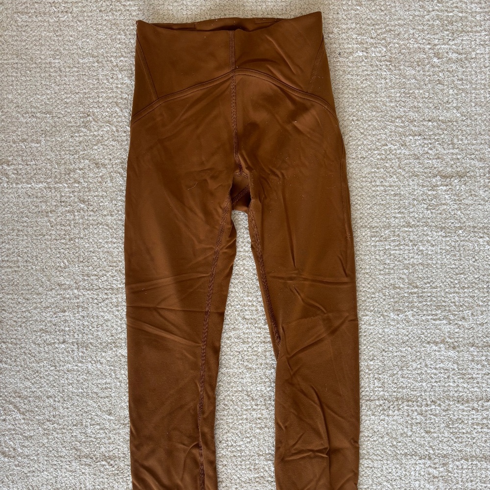 Lululemon leggings - ochre color size 4